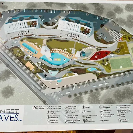 Sunset Waves Sunny Aparts بينايدورم