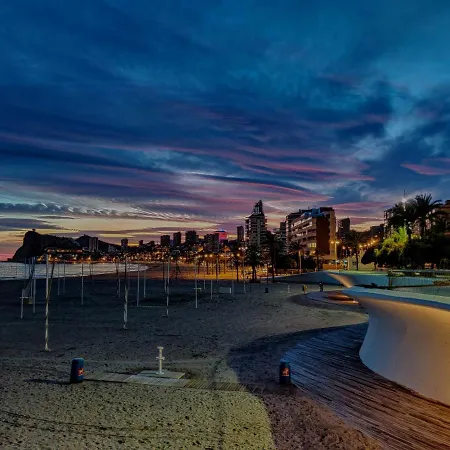 Sunset Waves Sunny Aparts